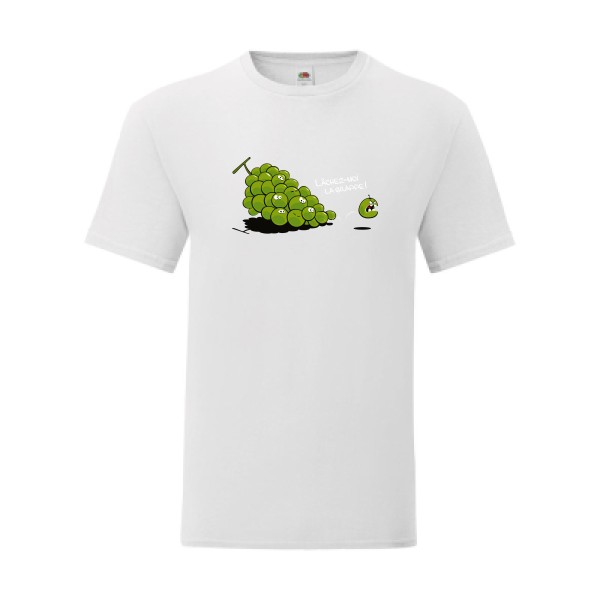 T shirt Homme  - Fruit of the loom (Iconic T 150 gr/m2 - coupe Fit) - Lâchez-moi la grappe