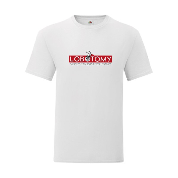T shirt Homme  - Fruit of the loom (Iconic T 150 gr/m2 - coupe Fit) - Lobotomy