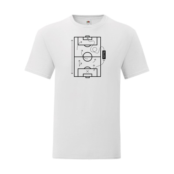 T shirt Homme  - Fruit of the loom (Iconic T 150 gr/m2 - coupe Fit) - Tactique secrète