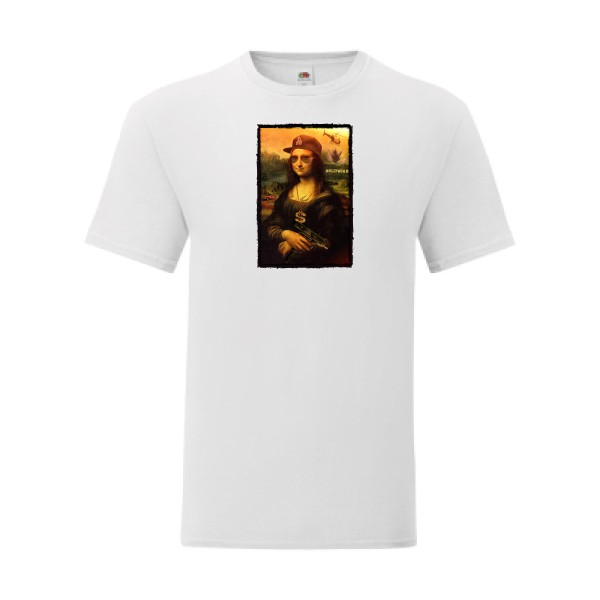 T shirt Homme  - Fruit of the loom (Iconic T 150 gr/m2 - coupe Fit) - La Joconde