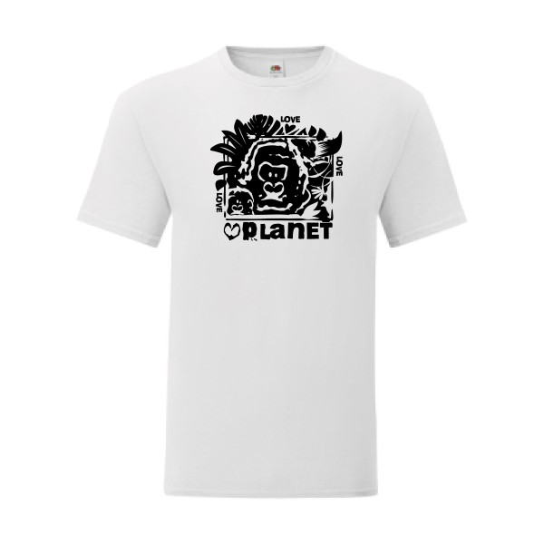T shirt Homme  - Fruit of the loom (Iconic T 150 gr/m2 - coupe Fit) - love planet