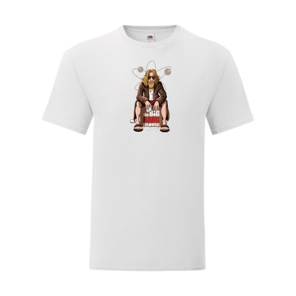 T shirt Homme  - Fruit of the loom (Iconic T 150 gr/m2 - coupe Fit) - The big bang Lebowski