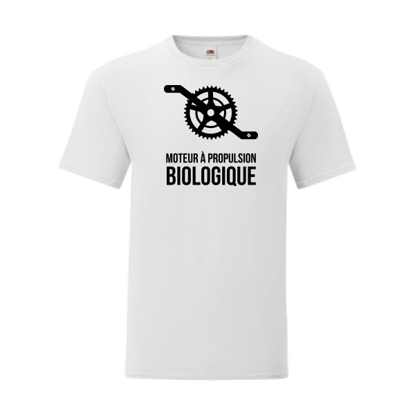 T shirt Homme  - Fruit of the loom (Iconic T 150 gr/m2 - coupe Fit) - Cyclisme & écologie