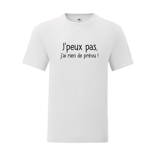 T shirt Homme  - Fruit of the loom (Iconic T 150 gr/m2 - coupe Fit) - Je-peux-pas