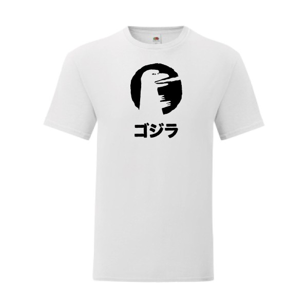 T shirt Homme  - Fruit of the loom (Iconic T 150 gr/m2 - coupe Fit) - Vintage Godzilla
