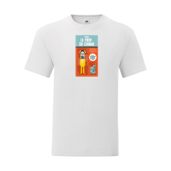 T shirt Homme  - Fruit of the loom (Iconic T 150 gr/m2 - coupe Fit) - Le prof de chimie
