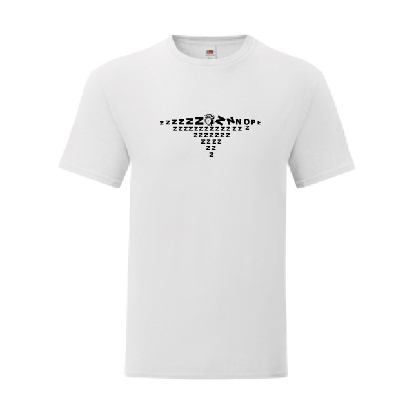 T shirt Homme  - Fruit of the loom (Iconic T 150 gr/m2 - coupe Fit) - nope