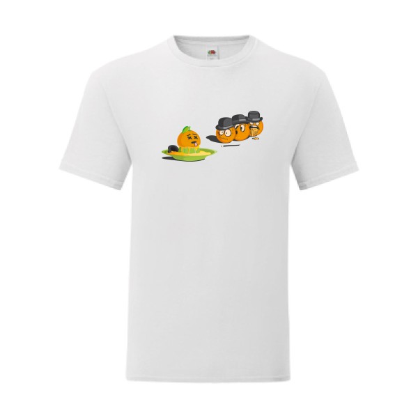T shirt Homme  - Fruit of the loom (Iconic T 150 gr/m2 - coupe Fit) - Orange mécanique 2