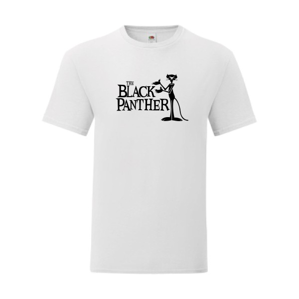 T shirt Homme  - Fruit of the loom (Iconic T 150 gr/m2 - coupe Fit) - The black panther