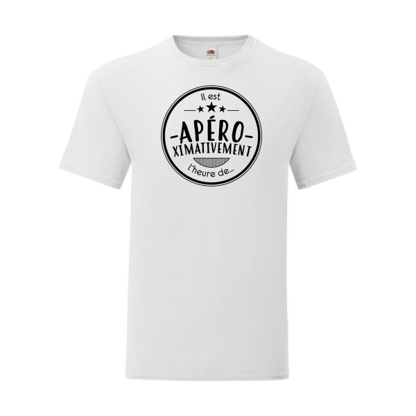 T shirt Homme  - Fruit of the loom (Iconic T 150 gr/m2 - coupe Fit) - Apéro