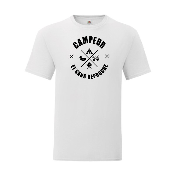 T shirt Homme  - Fruit of the loom (Iconic T 150 gr/m2 - coupe Fit) - CAMPEUR...