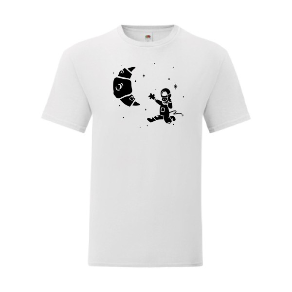 T shirt Homme  - Fruit of the loom (Iconic T 150 gr/m2 - coupe Fit) - Croissant de lune