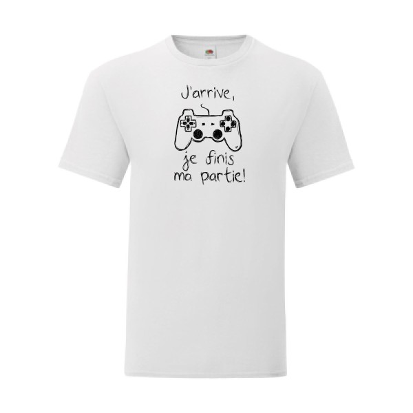 T shirt Homme  - Fruit of the loom (Iconic T 150 gr/m2 - coupe Fit) - J'arrive...
