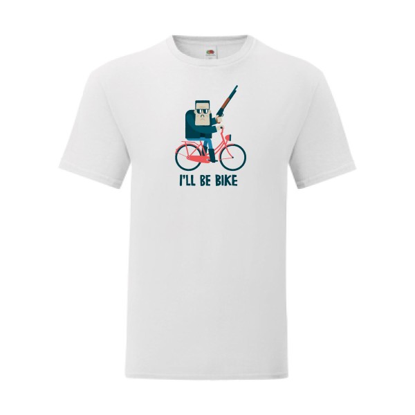 T shirt Homme  - Fruit of the loom (Iconic T 150 gr/m2 - coupe Fit) - I'll be bike
