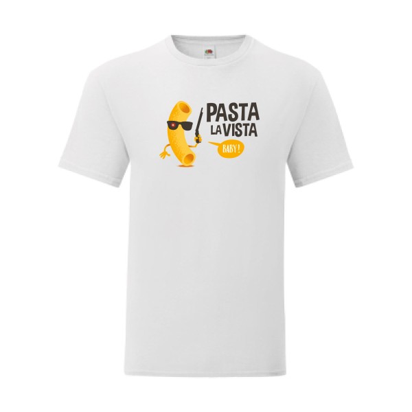 T shirt Homme  - Fruit of the loom (Iconic T 150 gr/m2 - coupe Fit) - Pasta la vista