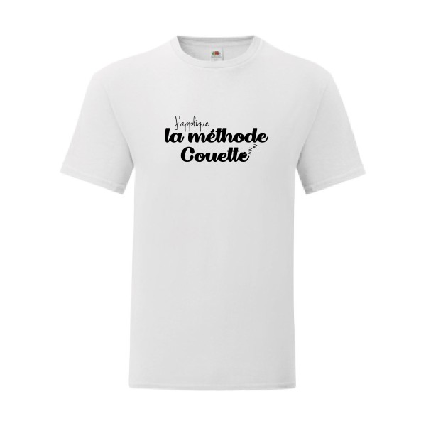 T shirt Homme  - Fruit of the loom (Iconic T 150 gr/m2 - coupe Fit) - La méthode Couette