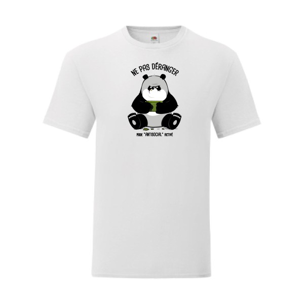 T shirt Homme  - Fruit of the loom (Iconic T 150 gr/m2 - coupe Fit) - Ne pas déranger