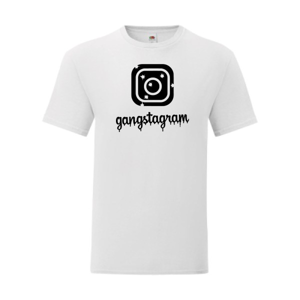 T shirt Homme  - Fruit of the loom (Iconic T 150 gr/m2 - coupe Fit) - GANGSTAGRAM