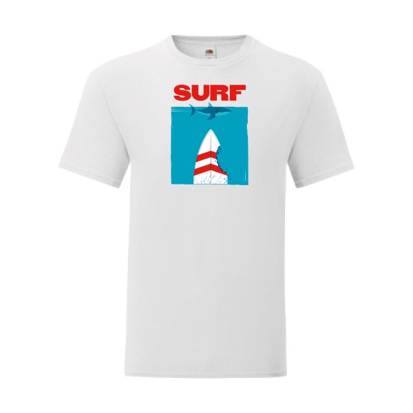 T shirt Homme  - Fruit of the loom (Iconic T 150 gr/m2 - coupe Fit) - SURF
