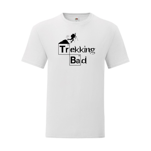 T shirt Homme  - Fruit of the loom (Iconic T 150 gr/m2 - coupe Fit) - Trekking bad
