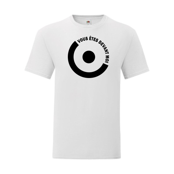 T shirt Homme  - Fruit of the loom (Iconic T 150 gr/m2 - coupe Fit) - Vous êtes devant moi