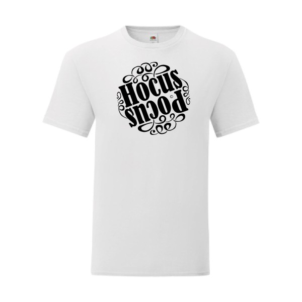 T shirt Homme  - Fruit of the loom (Iconic T 150 gr/m2 - coupe Fit) - HOCUS-POCUS