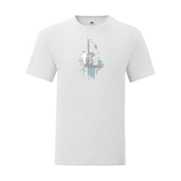 T shirt Homme  - Fruit of the loom (Iconic T 150 gr/m2 - coupe Fit) - voyage