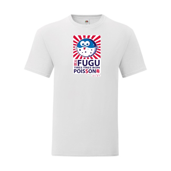 T shirt Homme  - Fruit of the loom (Iconic T 150 gr/m2 - coupe Fit) - Fugu