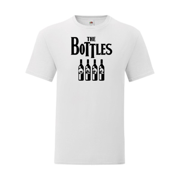 T shirt Homme  - Fruit of the loom (Iconic T 150 gr/m2 - coupe Fit) - The Bottles