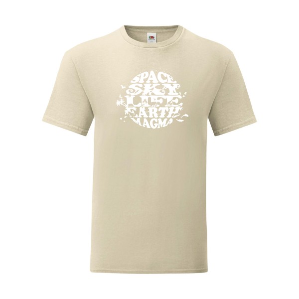 T shirt Homme  - Fruit of the loom (Iconic T 150 gr/m2 - coupe Fit) - EARTH