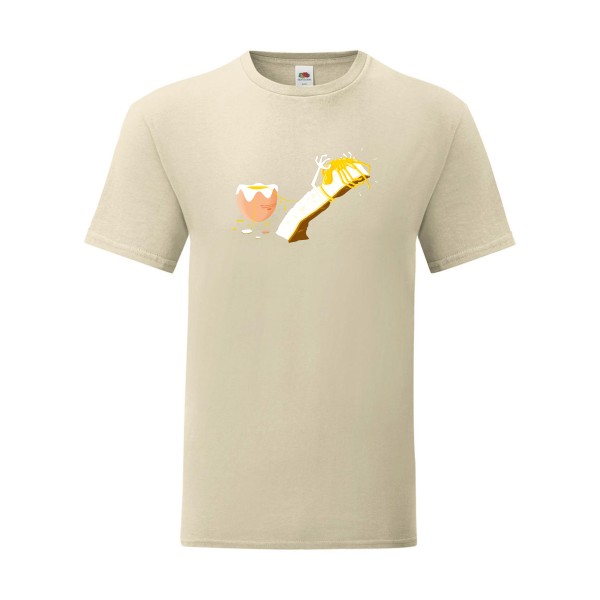 T shirt Homme  - Fruit of the loom (Iconic T 150 gr/m2 - coupe Fit) - Facehugger'eggs