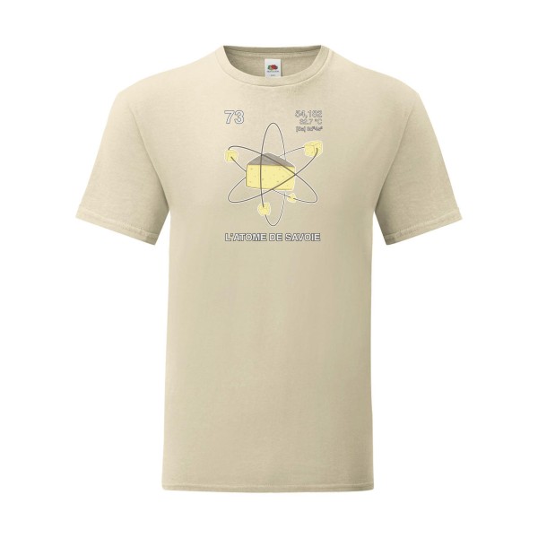 T shirt Homme  - Fruit of the loom (Iconic T 150 gr/m2 - coupe Fit) - L'Atome de Savoie.