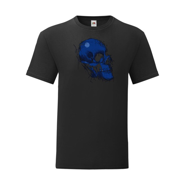 T shirt Homme  - Fruit of the loom (Iconic T 150 gr/m2 - coupe Fit) - Maiden skull