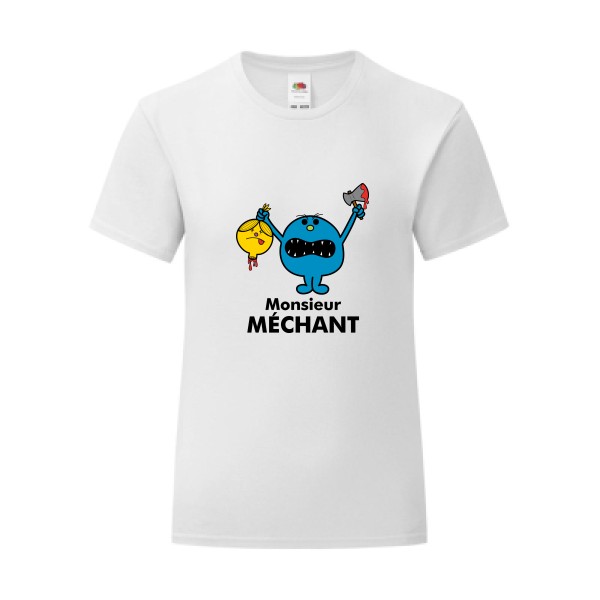T-shirt léger - Fruit of the loom 145 g/m² (couleur) - Monsieur Méchant