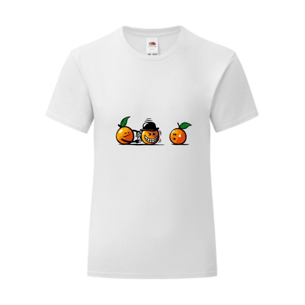 T-shirt léger - Fruit of the loom 145 g/m² (couleur) - Orange Mécanique