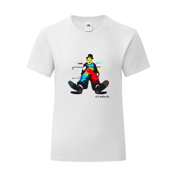 T-shirt léger - Fruit of the loom 145 g/m² (couleur) - et la couleur fut