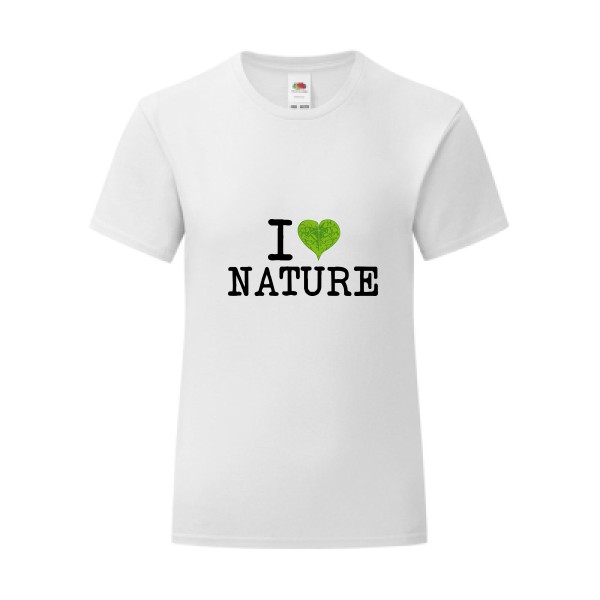 T-shirt léger - Fruit of the loom 145 g/m² (couleur) - Naturophile
