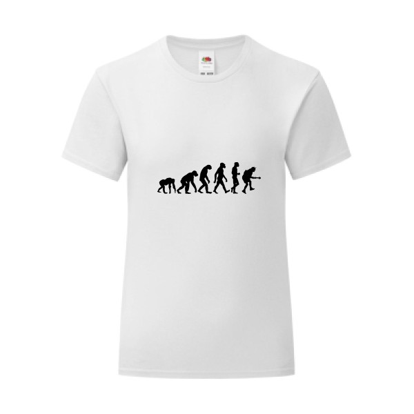 T-shirt léger - Fruit of the loom 145 g/m² (couleur) - Rock Evolution