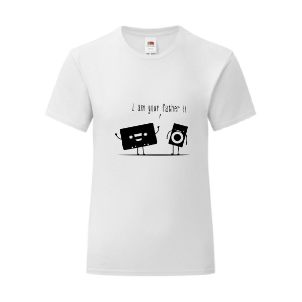 T-shirt léger - Fruit of the loom 145 g/m² (couleur) - I m your father