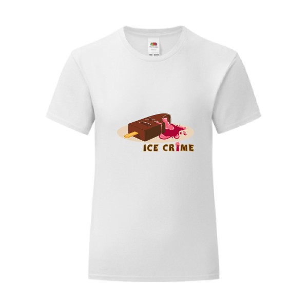 T-shirt léger - Fruit of the loom 145 g/m² (couleur) - Ice crime 2