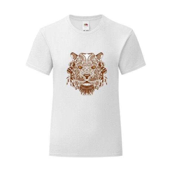 T-shirt léger - Fruit of the loom 145 g/m² (couleur) - Tiger