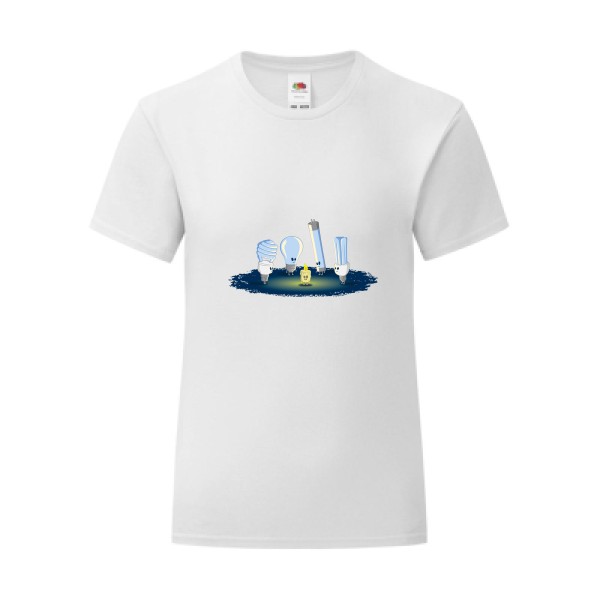 T-shirt léger - Fruit of the loom 145 g/m² (couleur) - Mr. Bougie