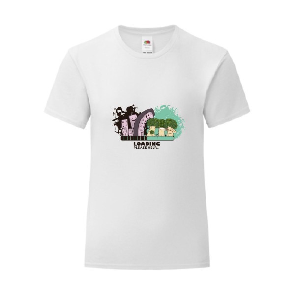 T-shirt léger - Fruit of the loom 145 g/m² (couleur) - Loading, please help...