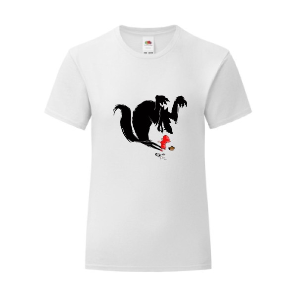T-shirt léger - Fruit of the loom 145 g/m² (couleur) - le loup