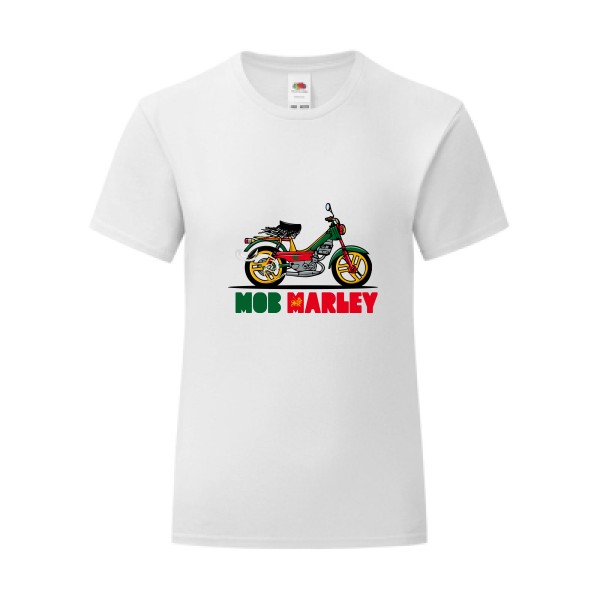 T-shirt léger - Fruit of the loom 145 g/m² (couleur) - Mob Marley