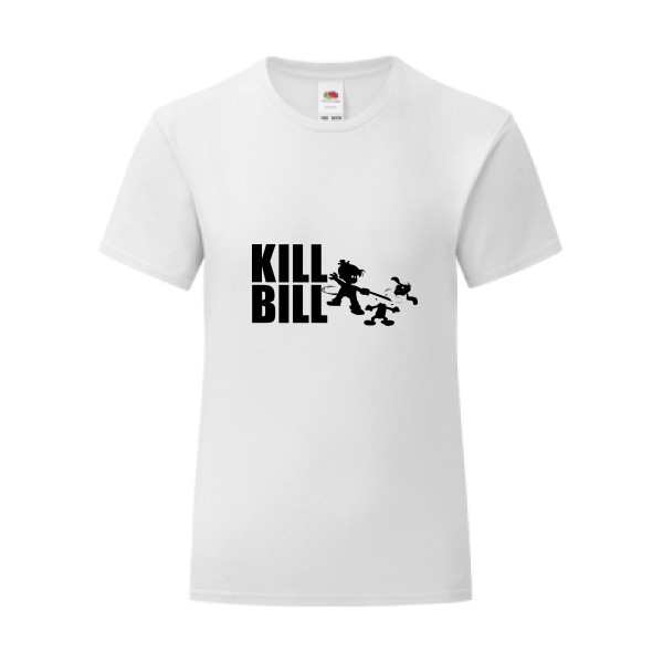 T-shirt léger - Fruit of the loom 145 g/m² (couleur) - kill bill