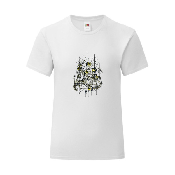 T-shirt léger - Fruit of the loom 145 g/m² (couleur) - Coulure