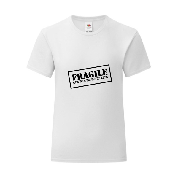 T-shirt léger - Fruit of the loom 145 g/m² (couleur) - Fragile