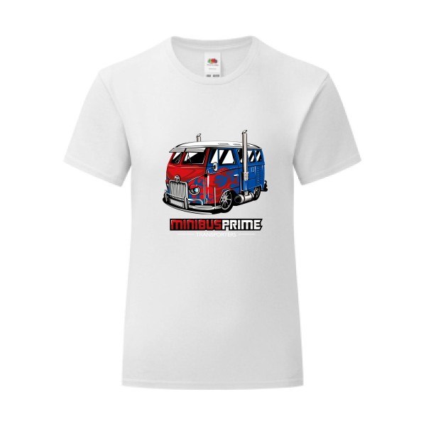 T-shirt léger - Fruit of the loom 145 g/m² (couleur) - Minibus Prime