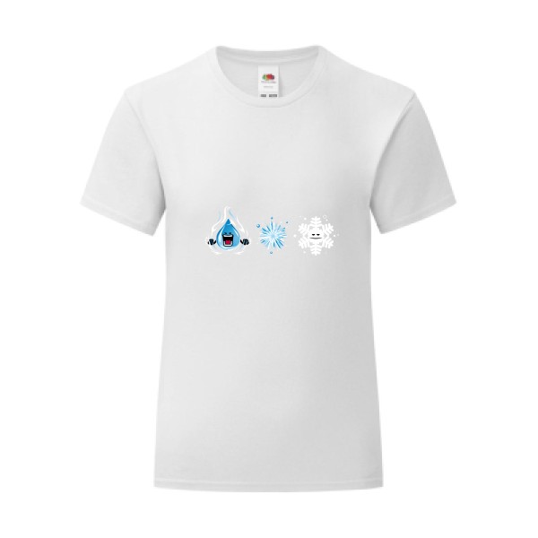 T-shirt léger - Fruit of the loom 145 g/m² (couleur) - SnowFlake